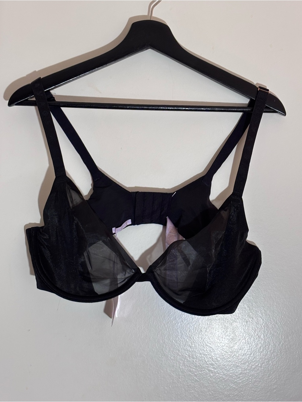 Savage X Fenty Black Sheer Underwire Bra